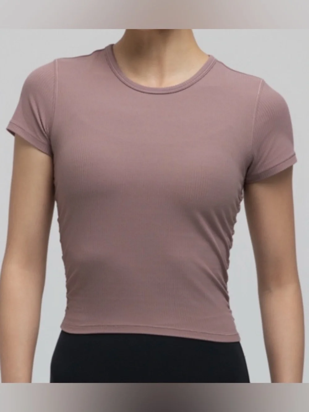 Lululemon All it takes short sleeve - Dusty Pink